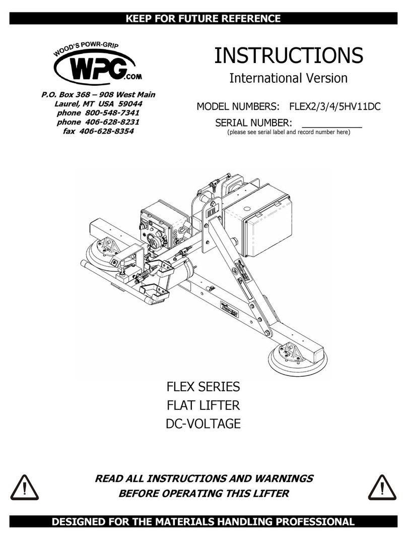 WPG FLEX Series User manual
