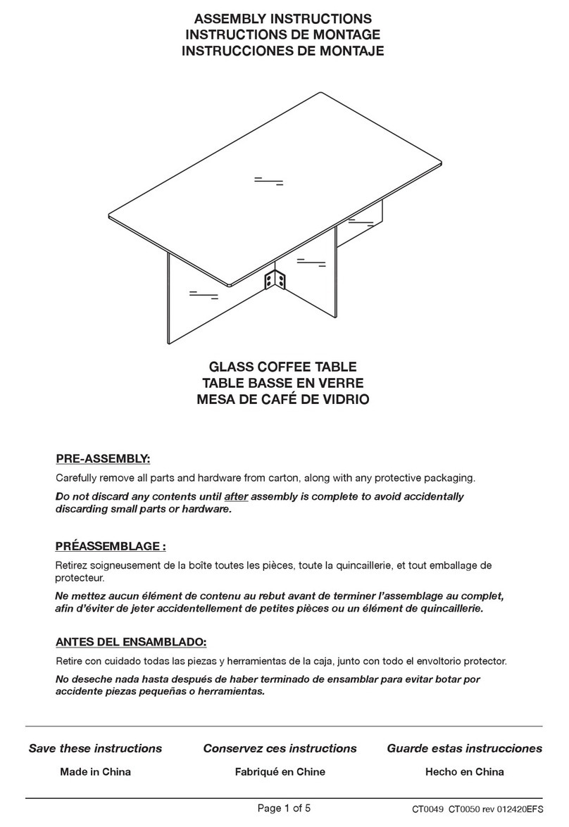 Hailey Home CT0049 User manual Hailey Home CT0049 User manual