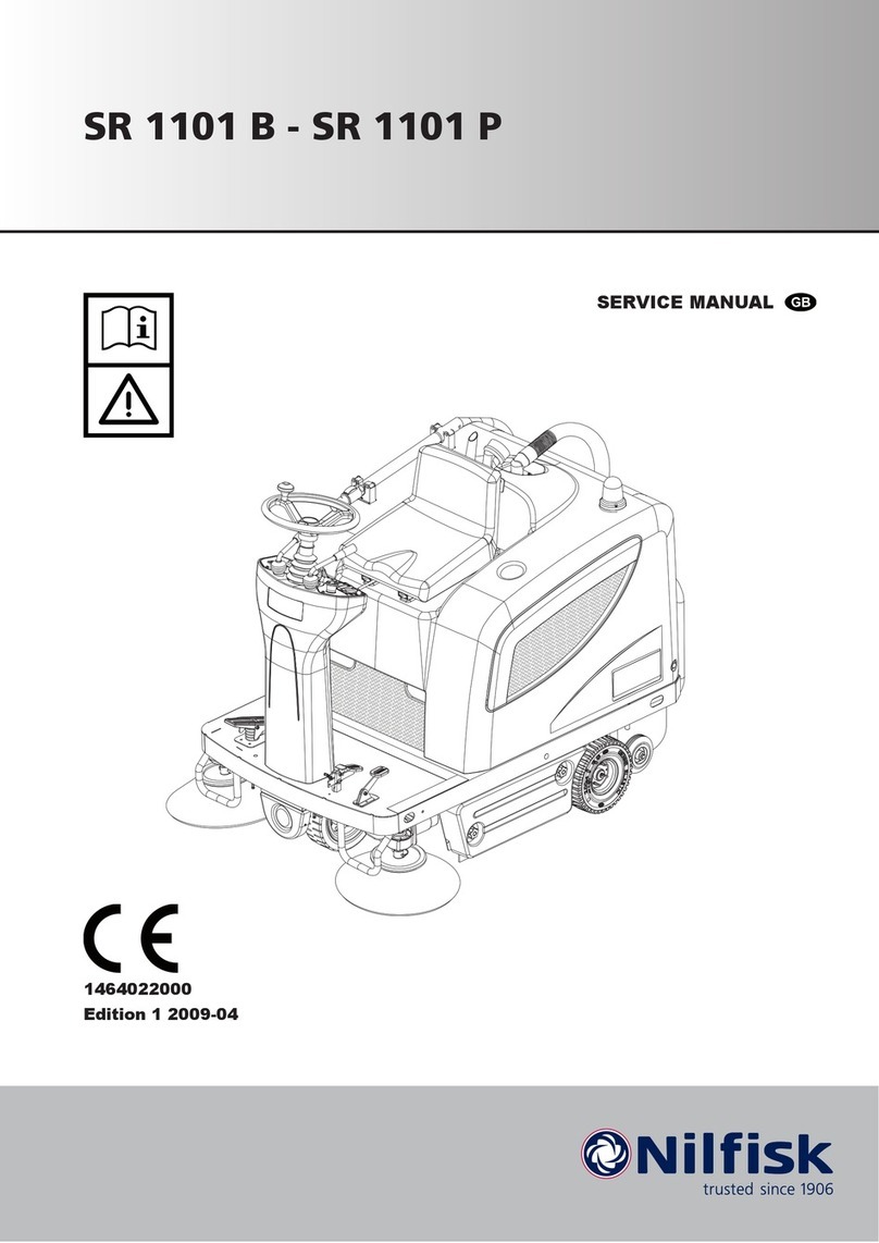 Nilfisk-Advance SR 1101 B User manual