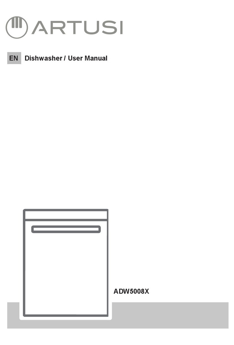 Artusi ADW5008X user manual