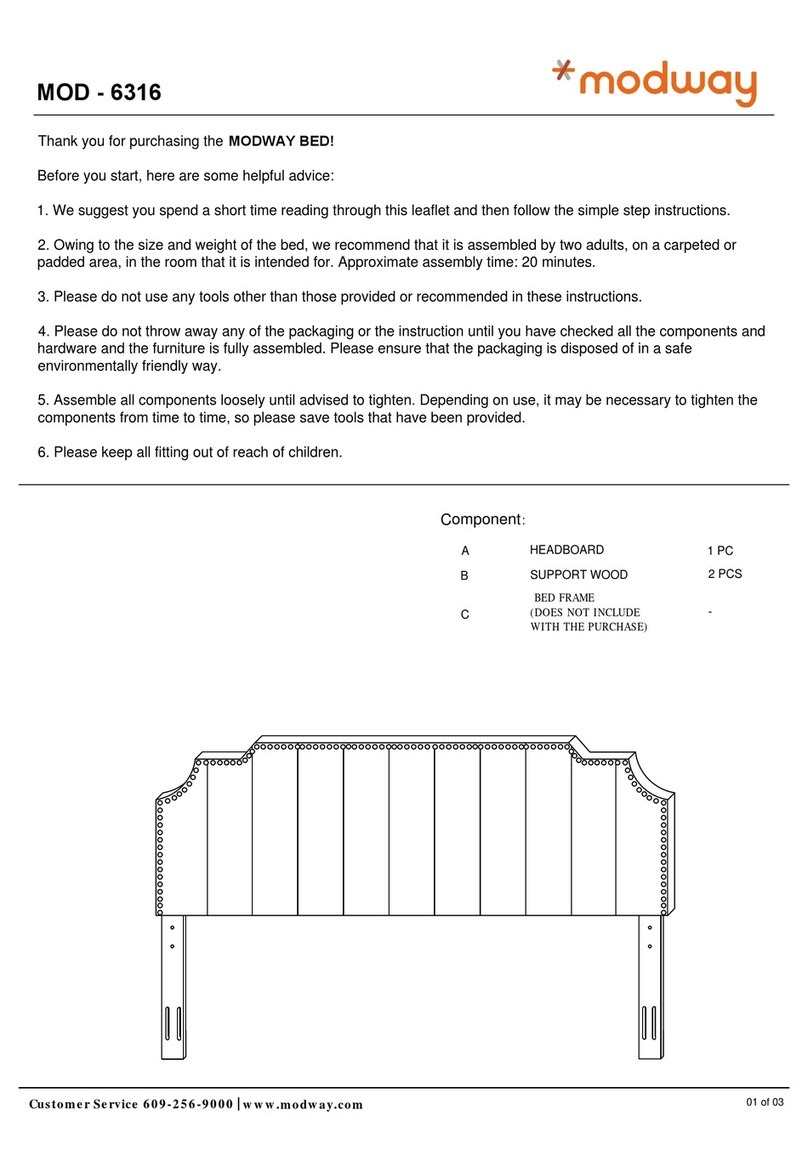 modway MOD-6316 User manual modway MOD-6316 User manual