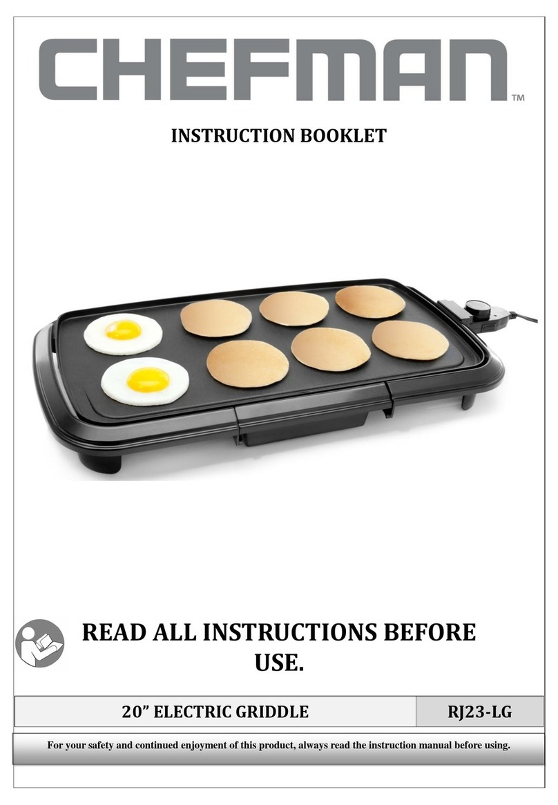 Chefman RJ23-LG User manual
