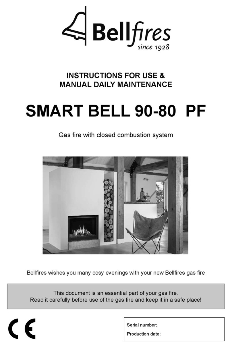 Bellfires SMART BELL 90-80 PF Installation and operation manual