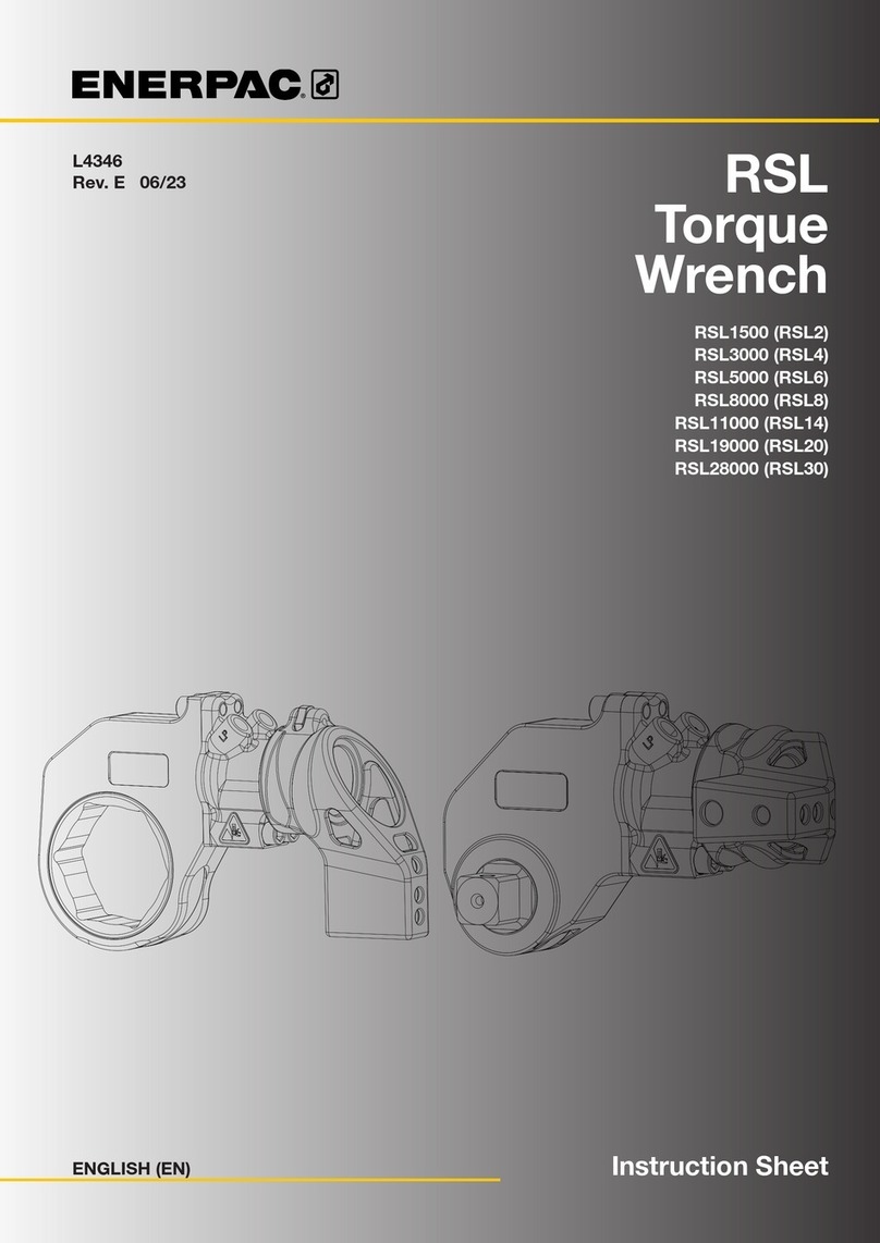 Enerpac RSL2 User manual