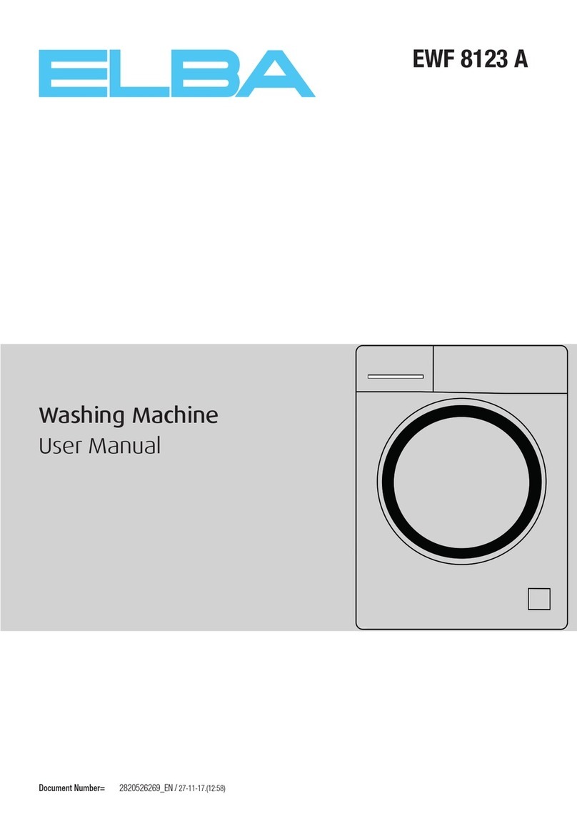 Beko EWF 8123 A User manual
