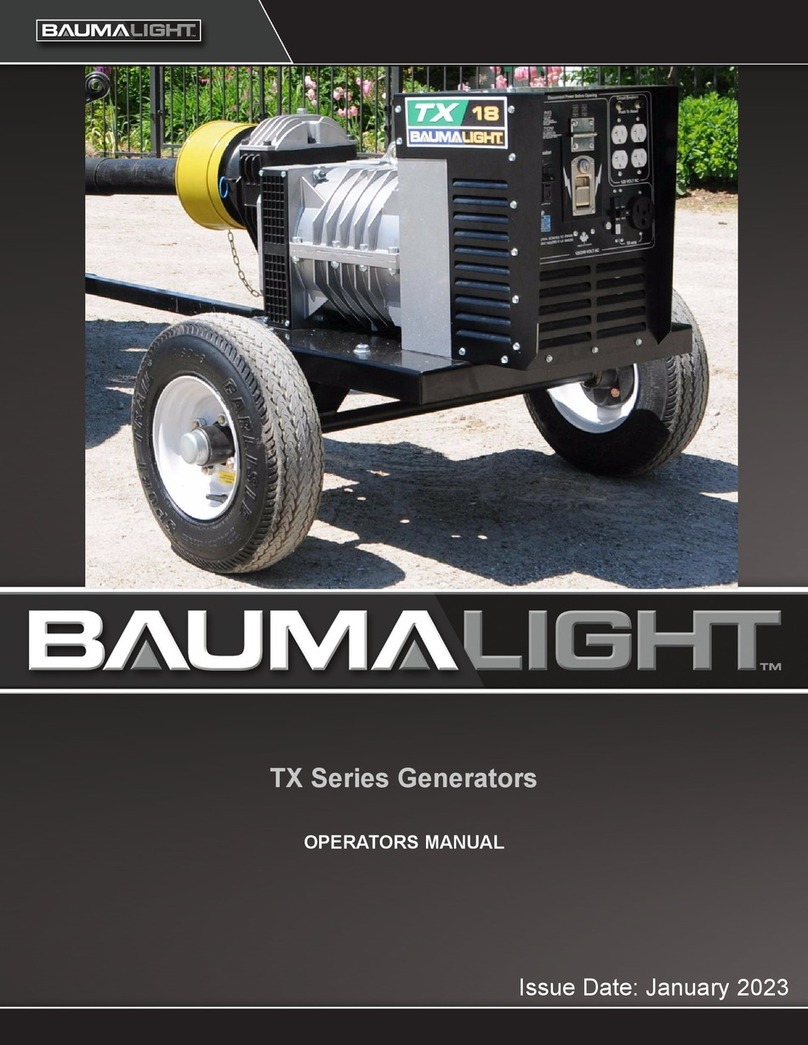 Baumalight TX Series Operator's manual