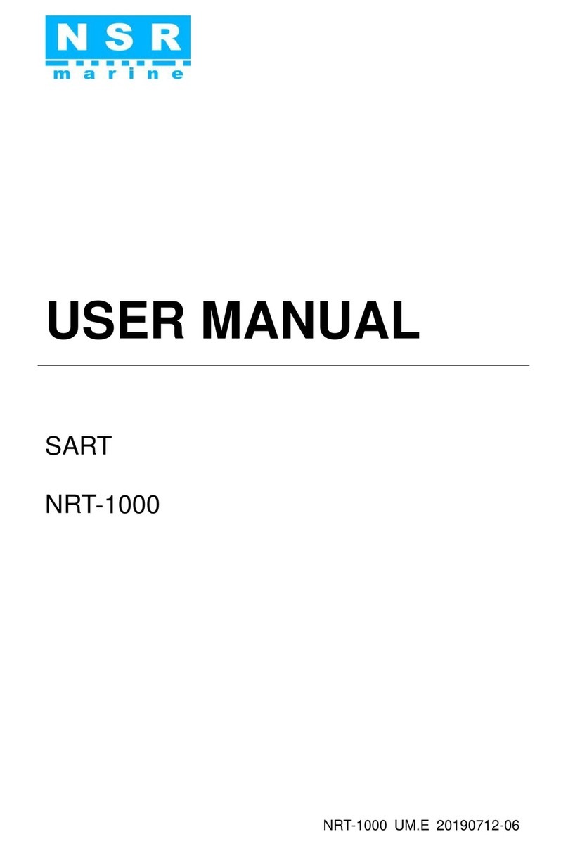NSR Marine NRT-1000 user manual