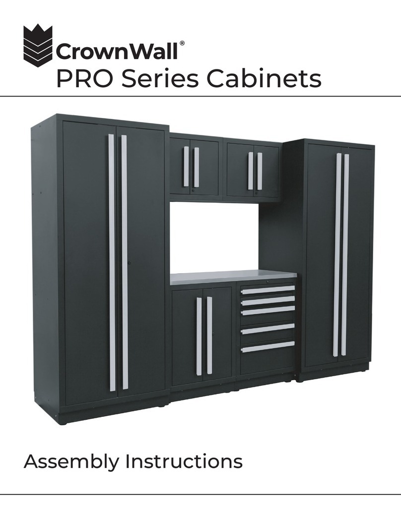 CrownWall PRO Series Assembly instructions