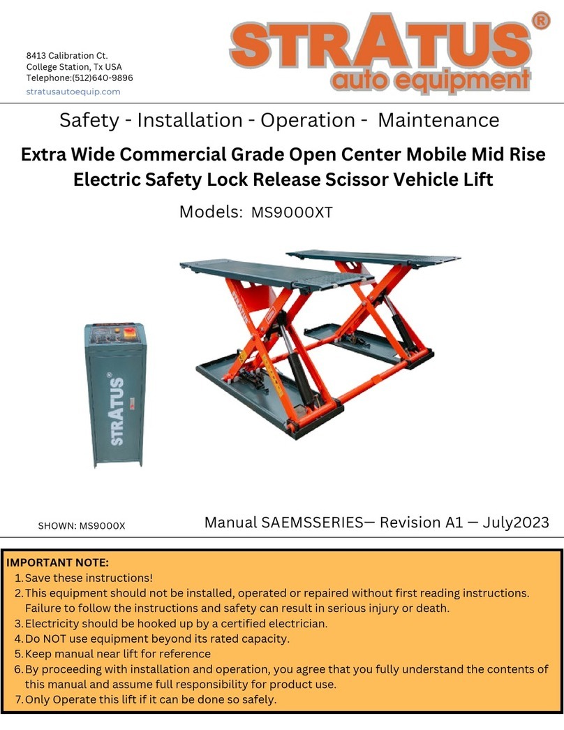 Stratus MS9000XT manual