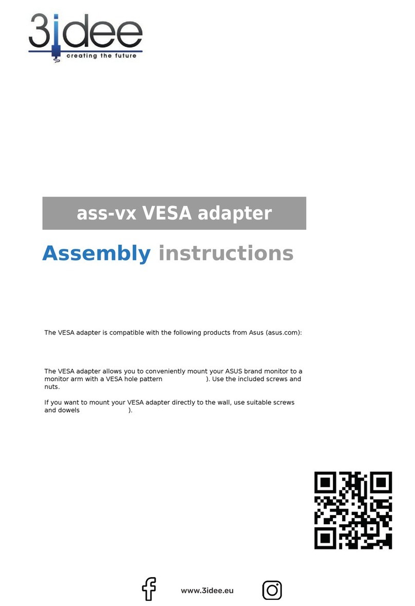 3idee ass-vx Assembly instructions