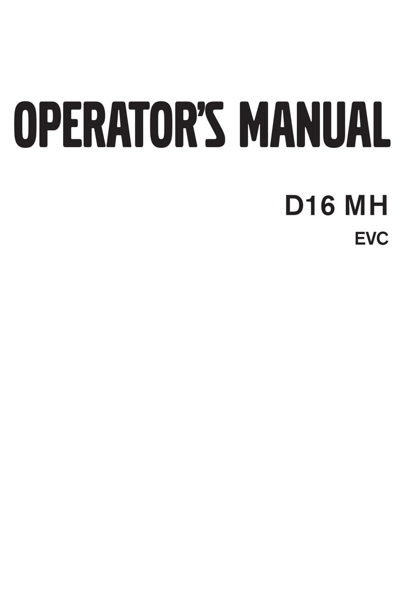 Volvo Penta D16 MH Operator's manual