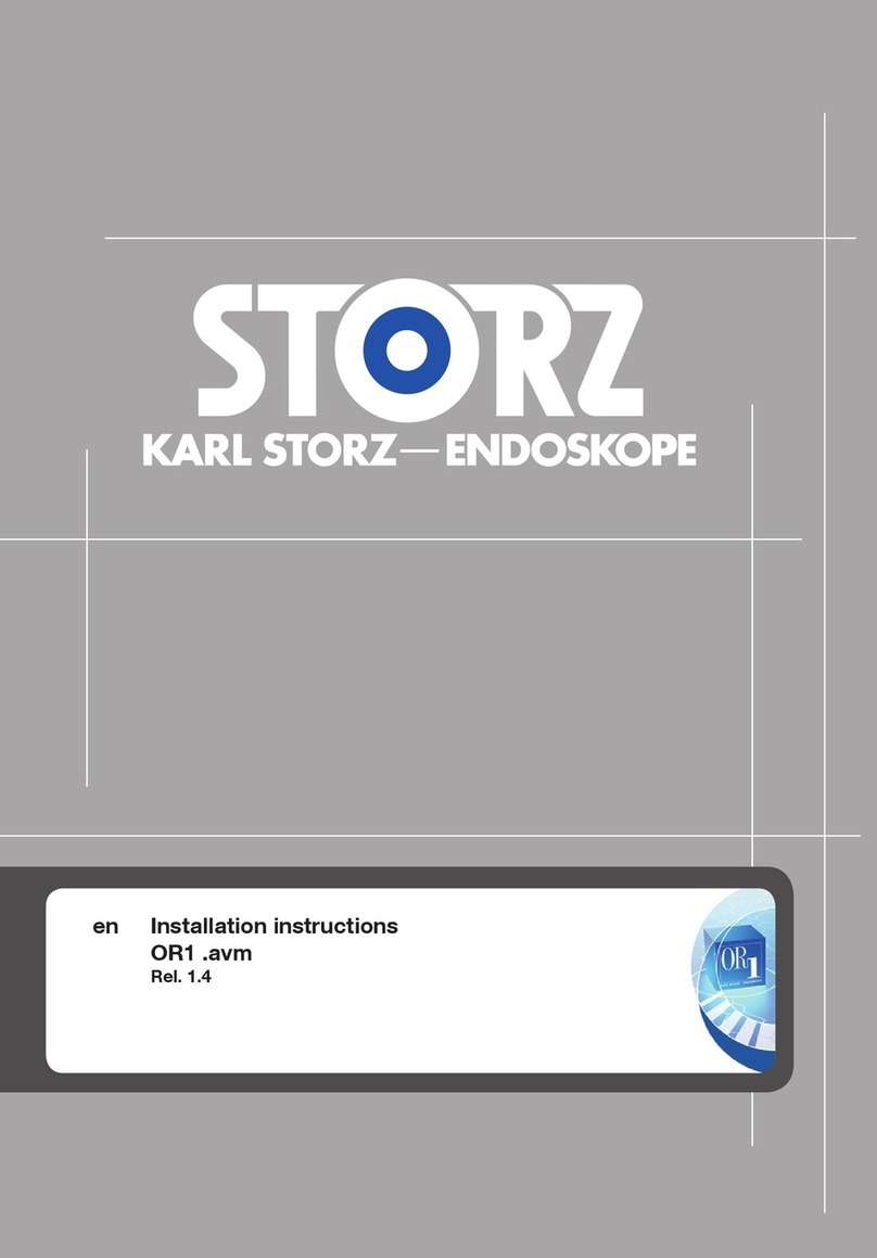 Storz OR1 .avm installation instructions
