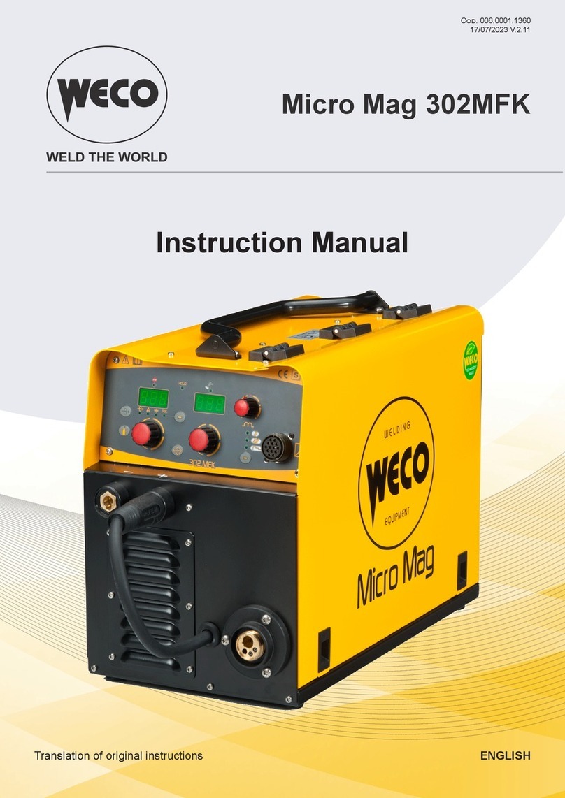 Weco Micro Mag 302 MFK instruction manual