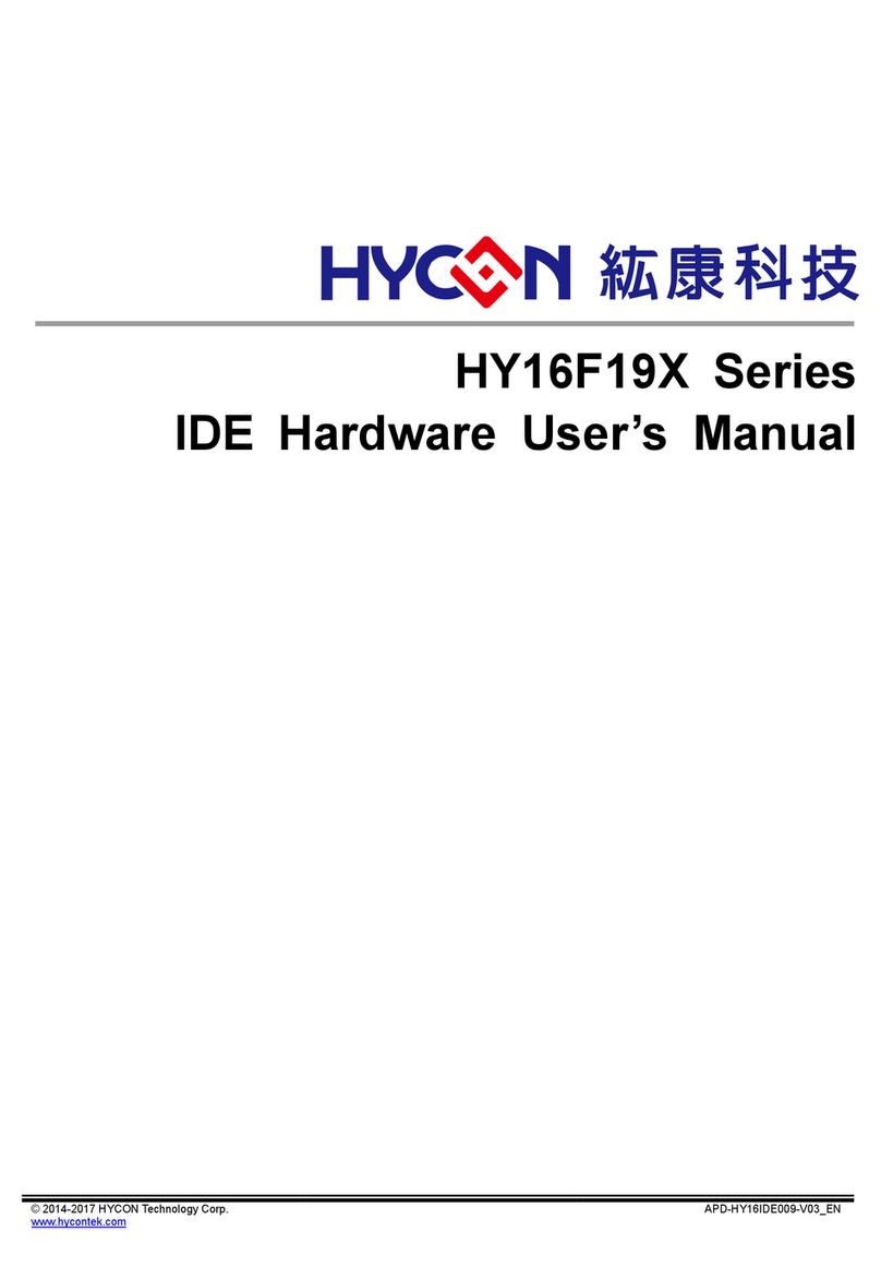 HYCON HY16F19X Series user manual