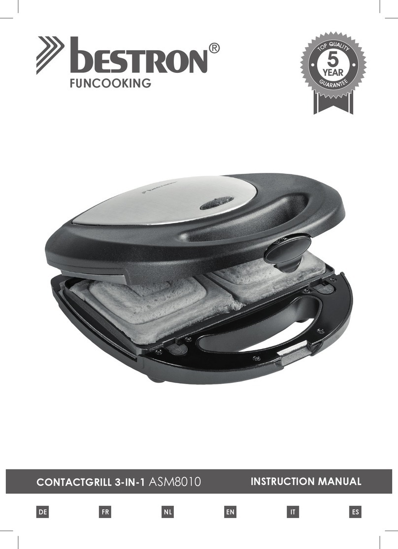 Bestron FUNCOOKING ASM8010 instruction manual