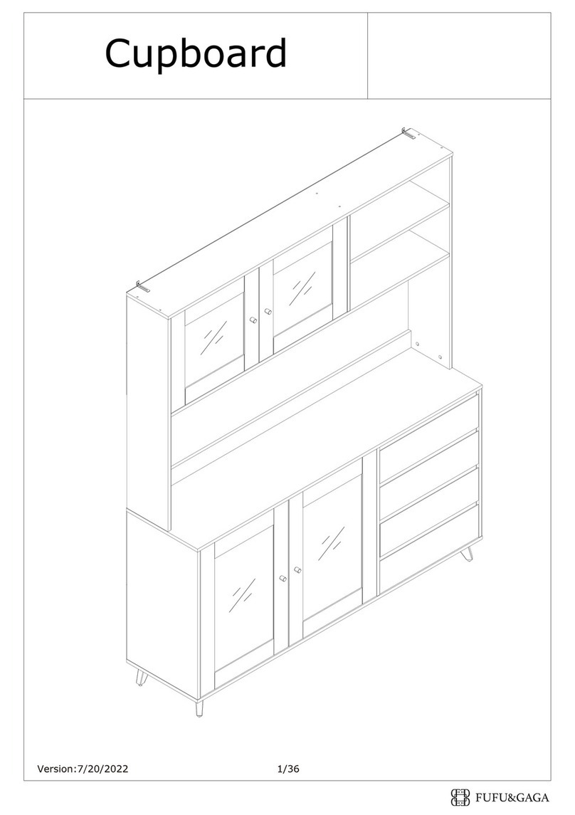 FUFU & GAGA Cupboard manual