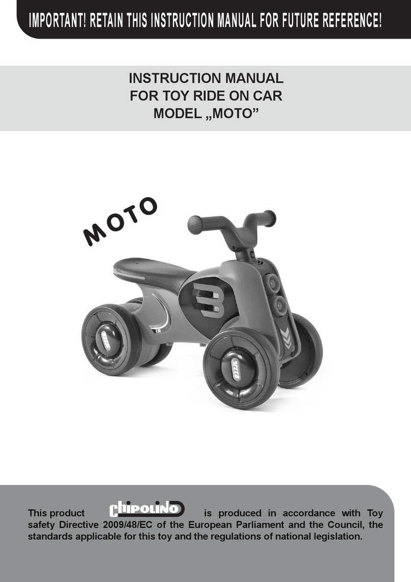 Chipolino MOTO User manual