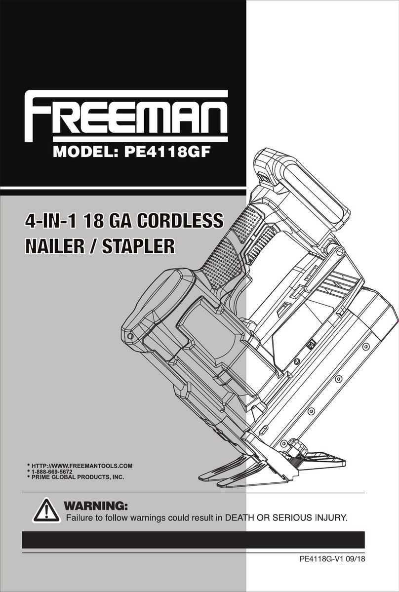Freeman PE4118GF User manual