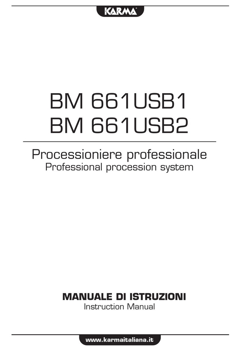 Karma BM 661USB-1 User manual