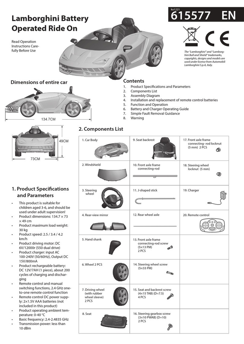Chi Lok Bo Toys Lamborghini 615577 manual