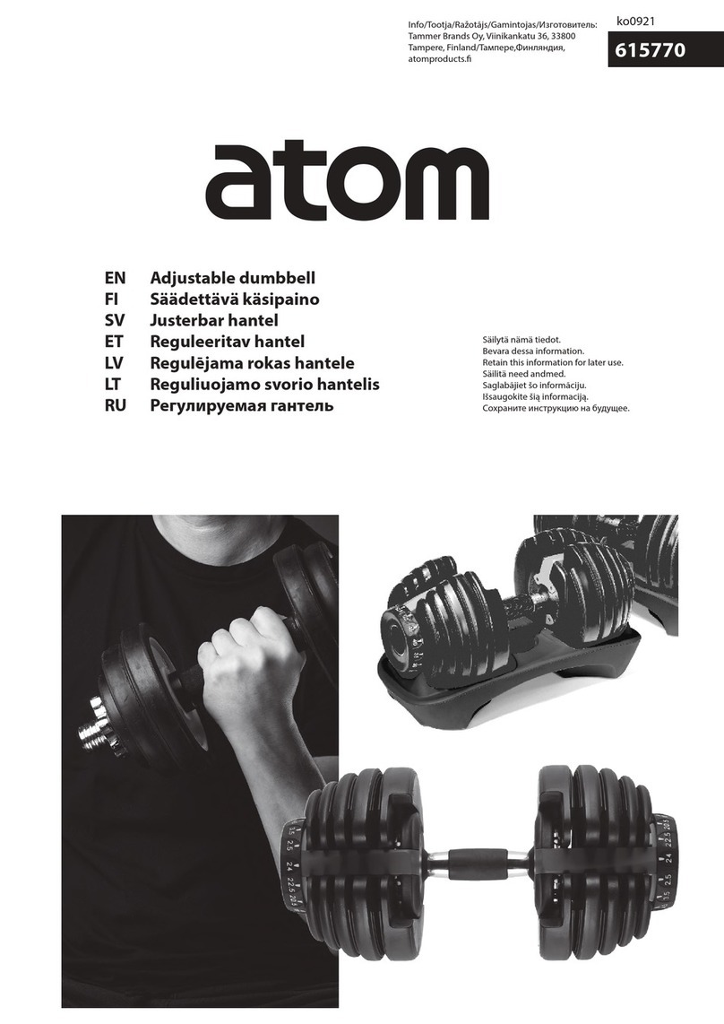Atom 615770 User manual