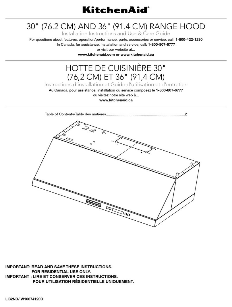 KitchenAid LI32ND/W10674120D Installation Instructions and Use & Care Guide