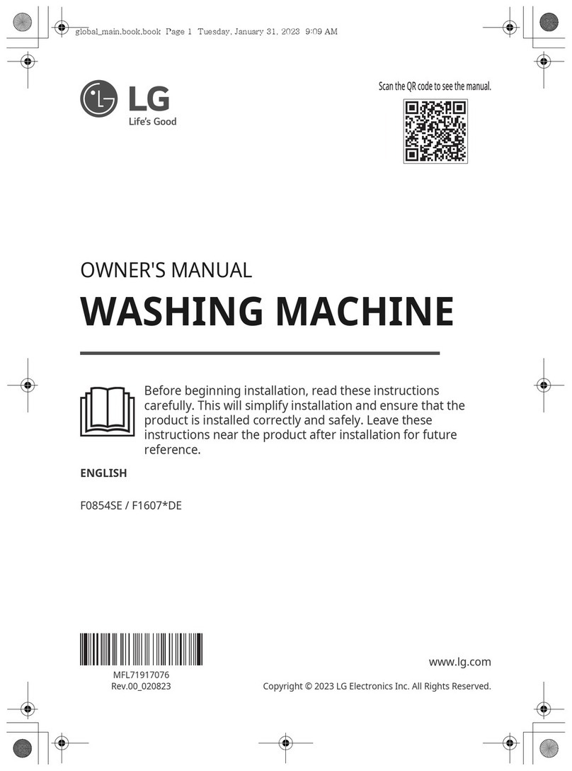 LG F1607 DE Series User manual