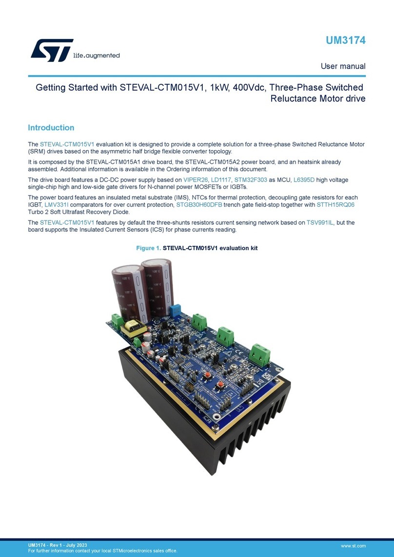 ST STEVAL-CTM015V1 User manual