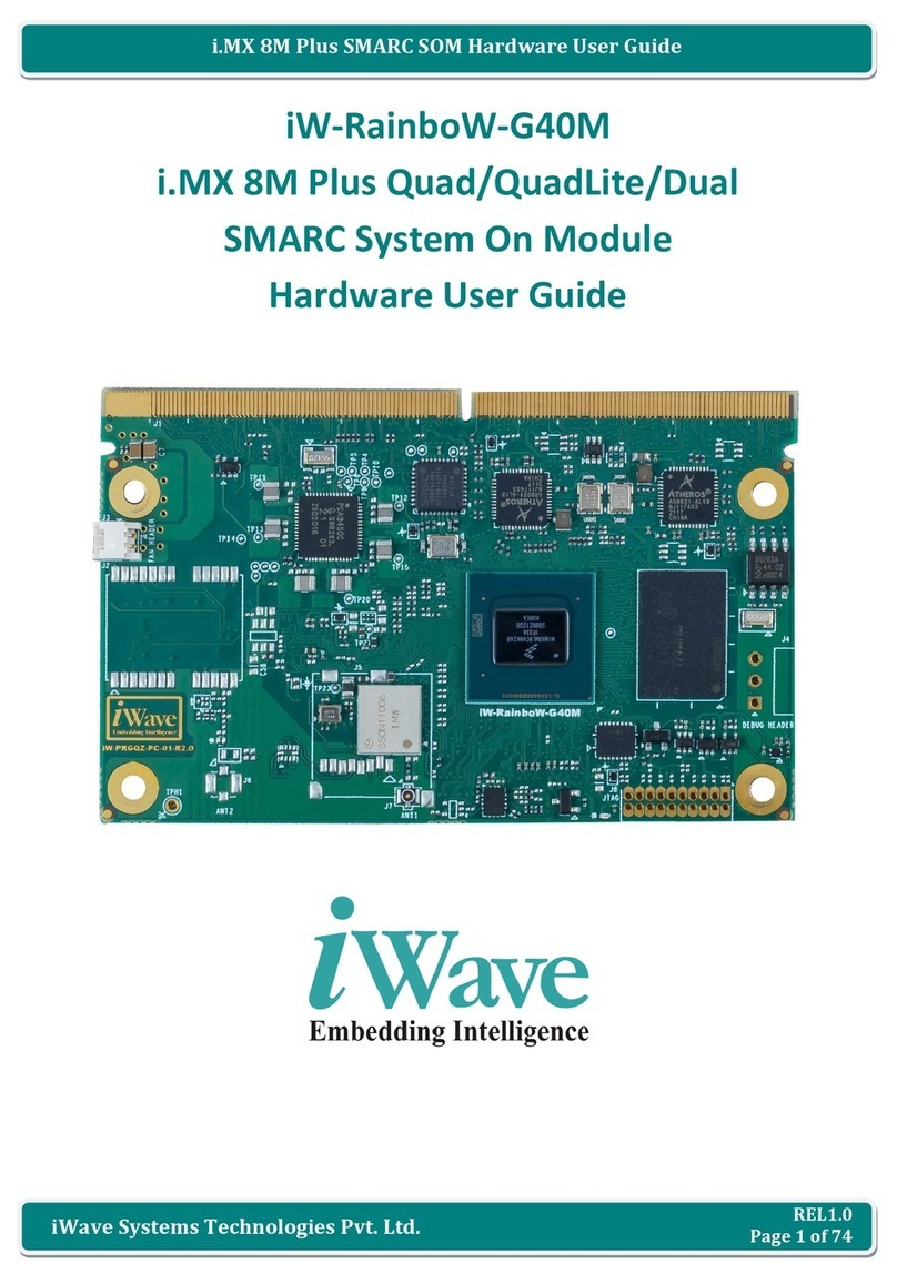 iWave iW-RainboW-G40M Installation manual