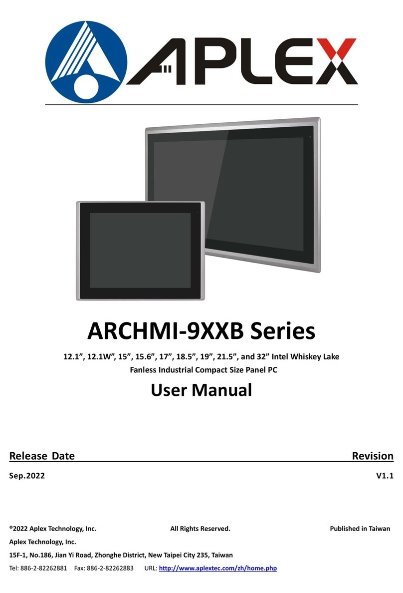 Aplex ARCHMI-9 Series user manual
