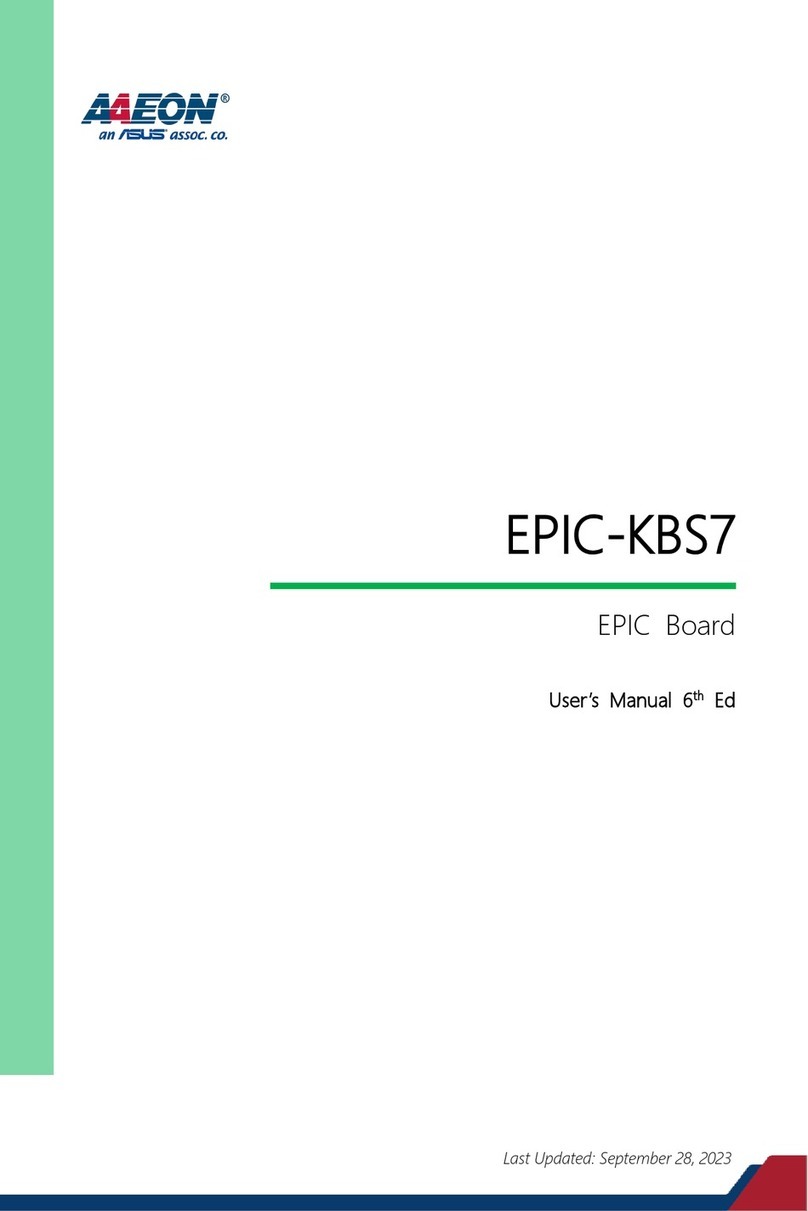 Asus AAEON EPIC-KBS7 user manual Asus AAEON EPIC-KBS7 user manual