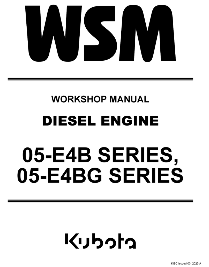 Kubota WSM 05-E4B Series Instruction manual Kubota WSM 05-E4B Series Instruction manual
