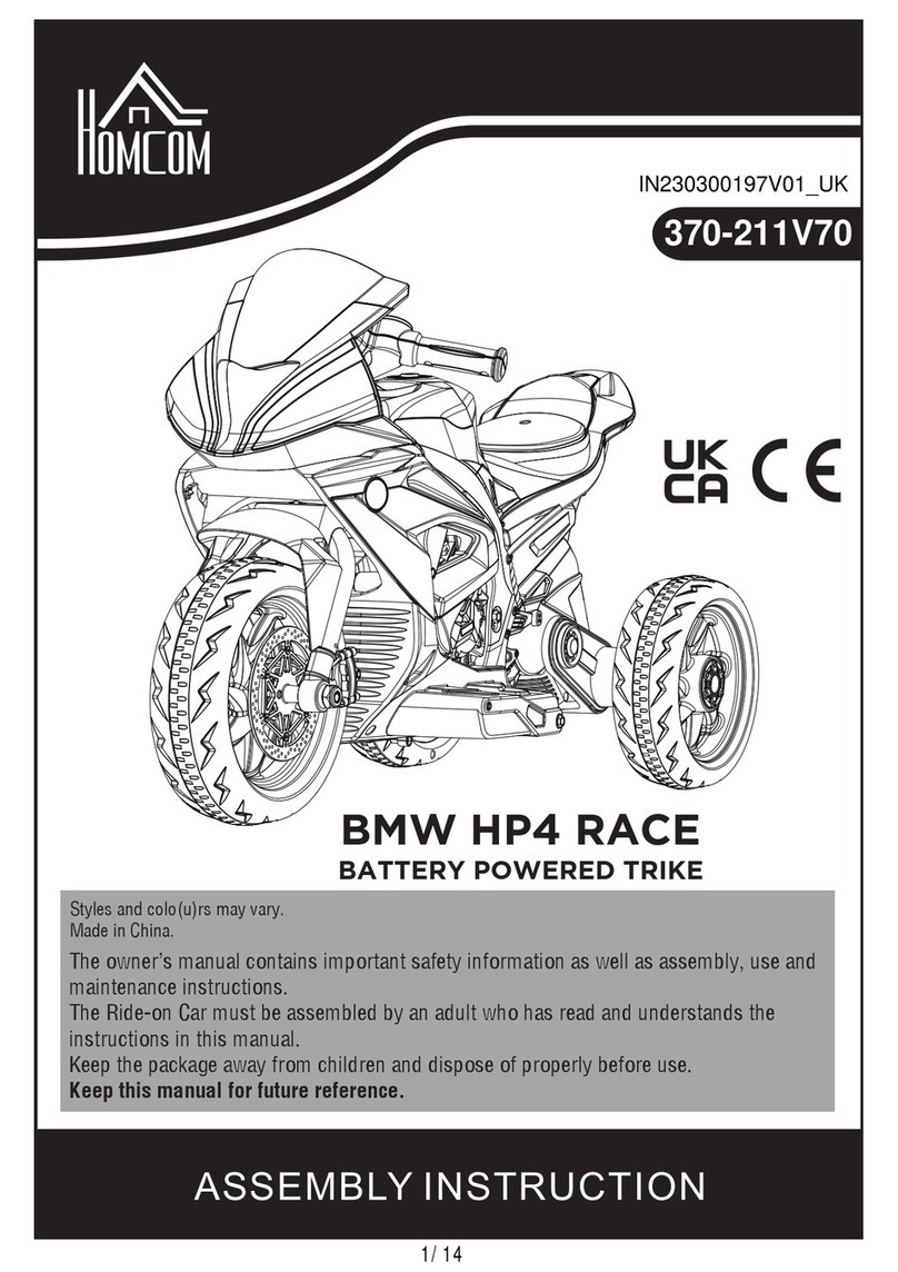 HOMCOM 370-211V70 User manual