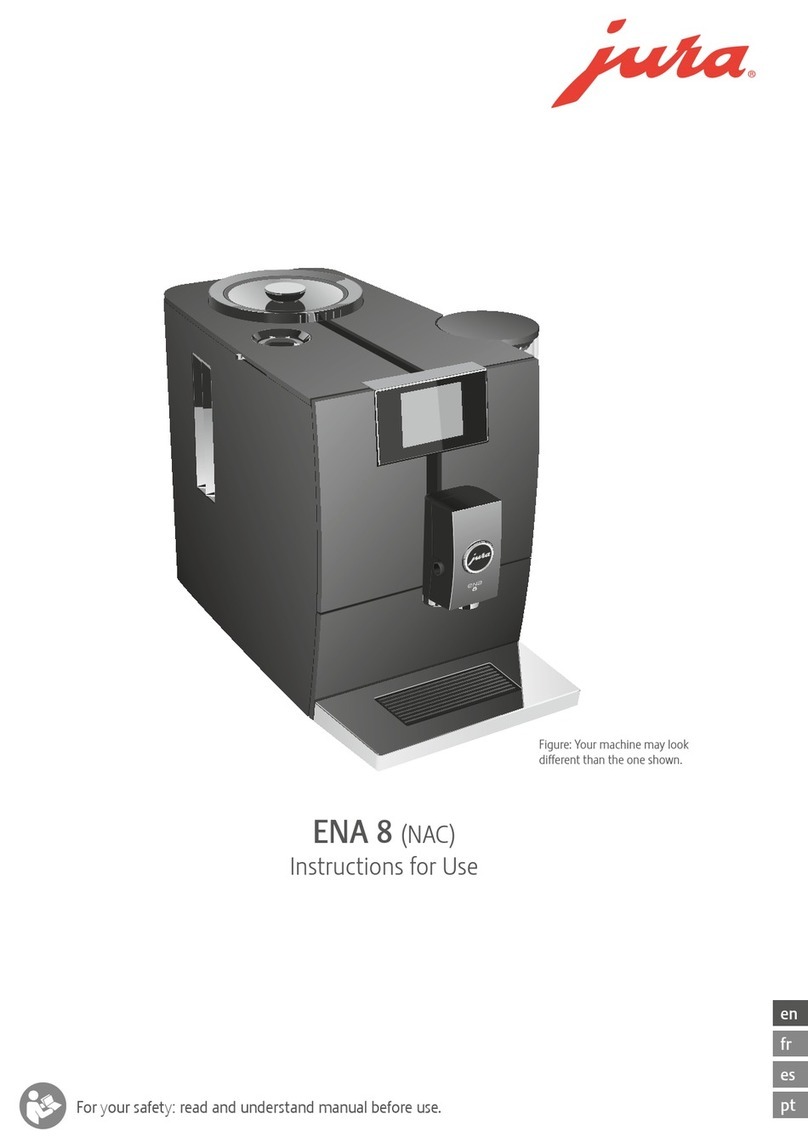 Jura ENA 8 NAC Instructions for use