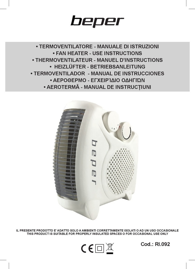 Beper RI.092 User instructions