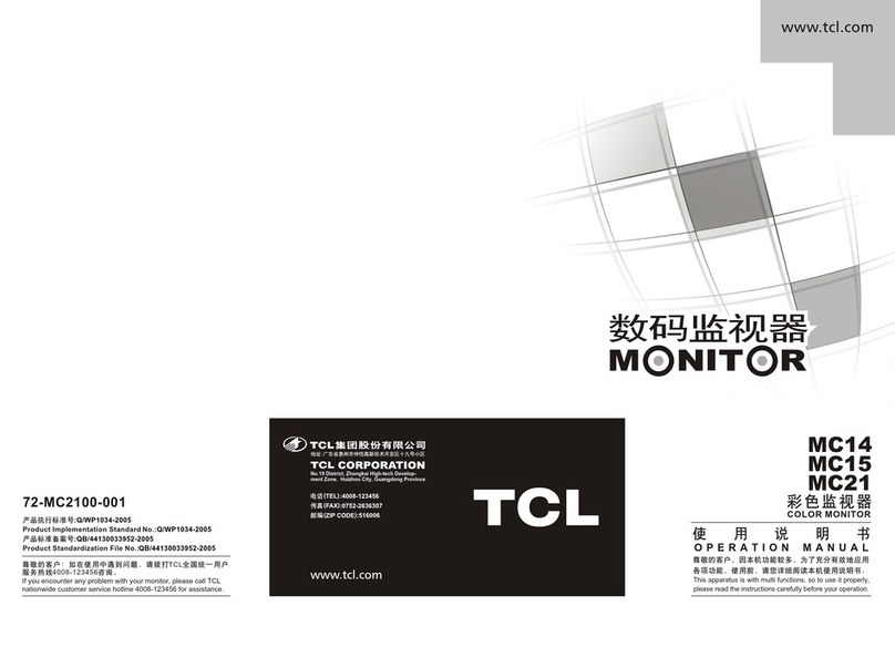 TCL MC14 User manual
