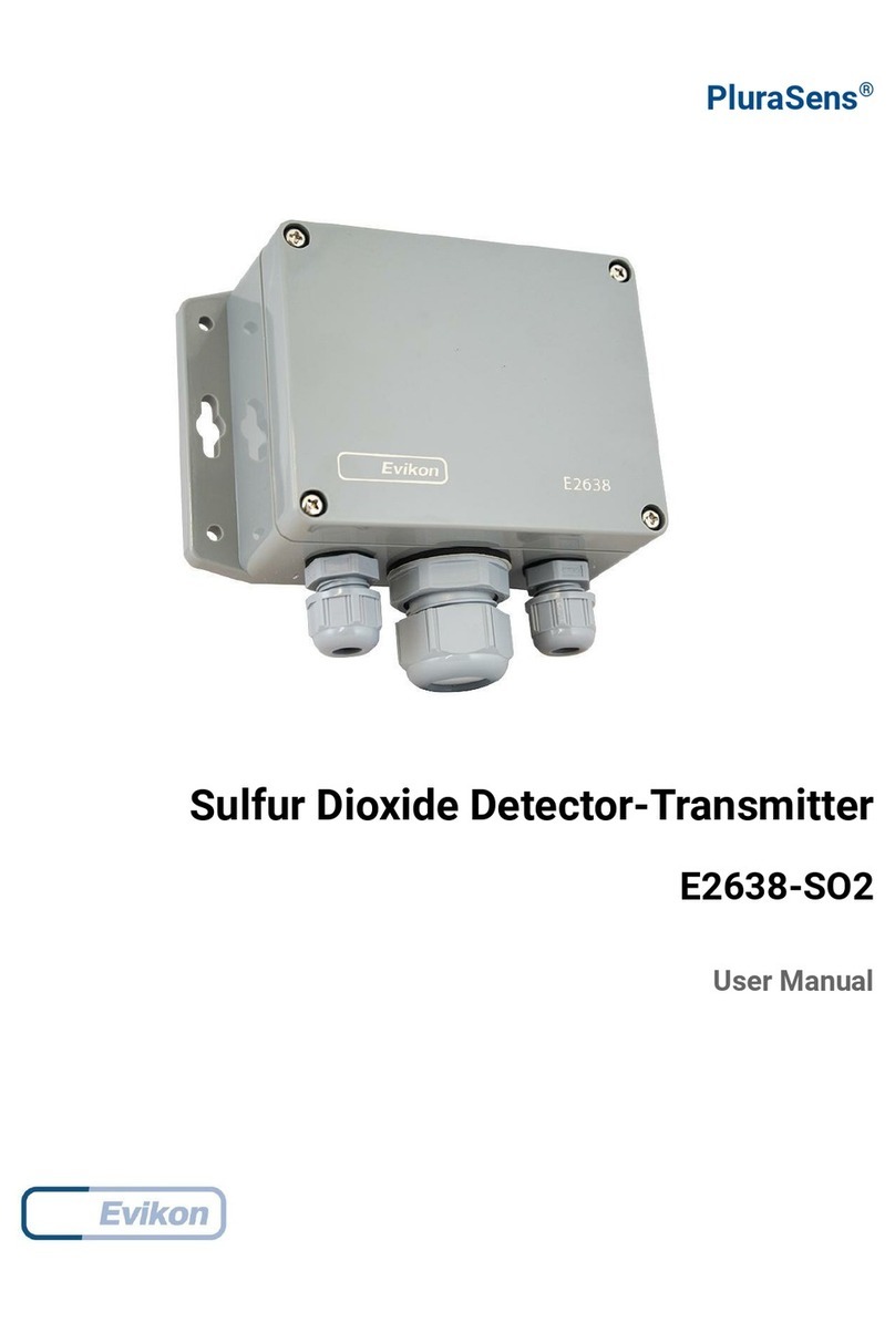 Evikon PluraSens E2638-SO2 user manual