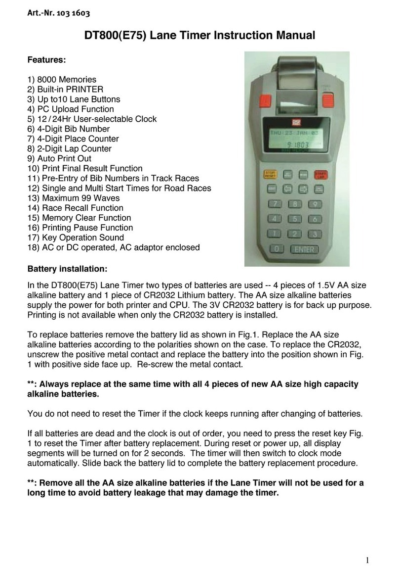 Digi DT800E75 instruction manual