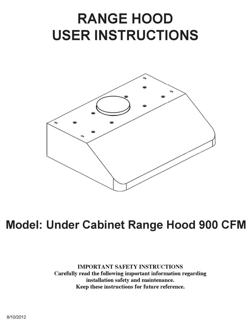 Ancona 900 CFM User manual