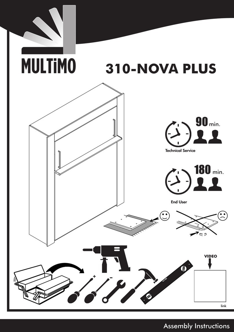 Multimo 310-NOVA PLUS Assembly instructions