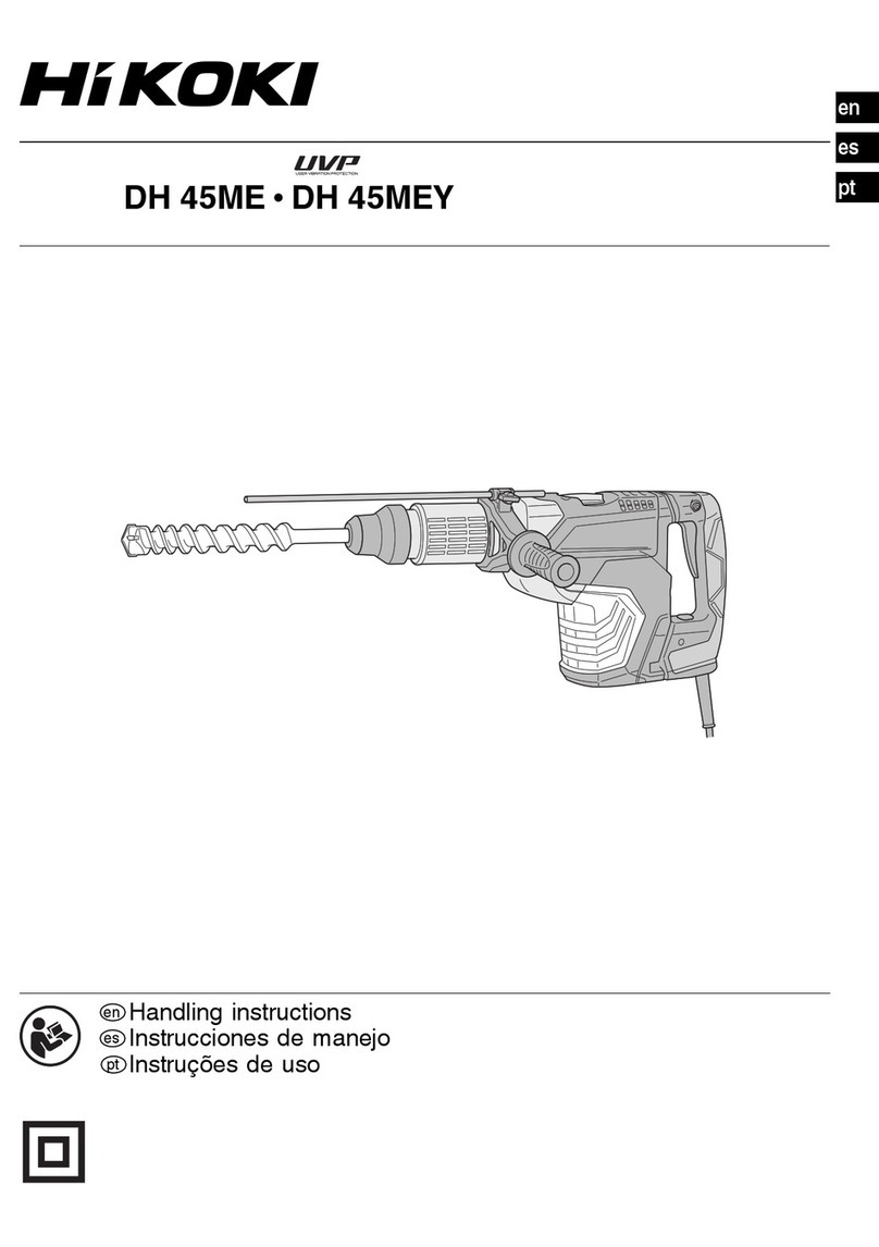 Hitachi DH 45ME User manual