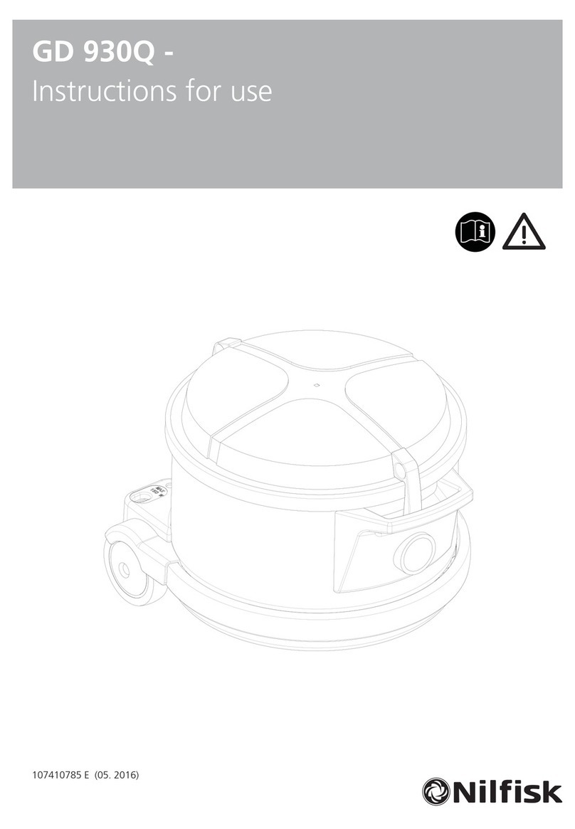 Nilfisk-Advance GD 930 Q Instructions for use