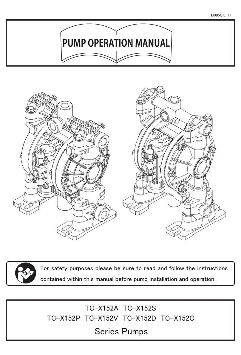IWAKI TC-X152A Operation manual