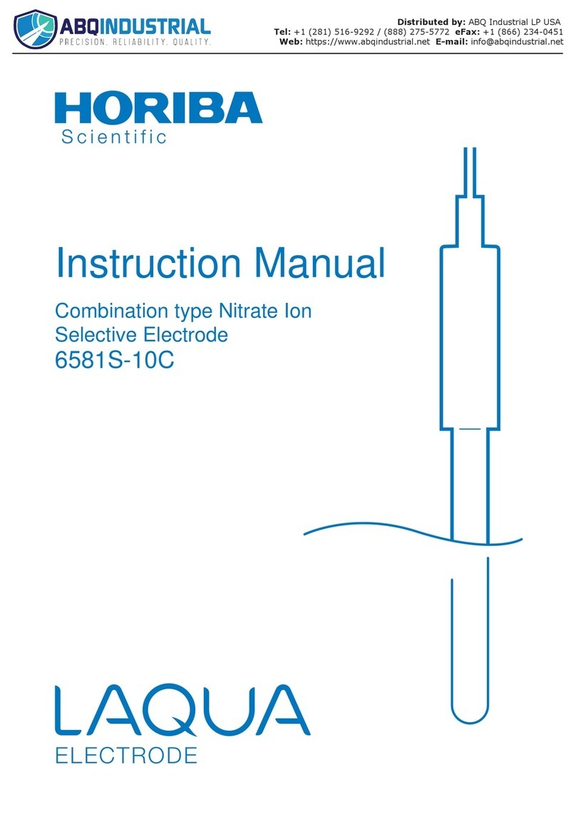 Horiba Scientific LAQUA 6581S-10C instruction manual Horiba Scientific LAQUA 6581S-10C instruction manual