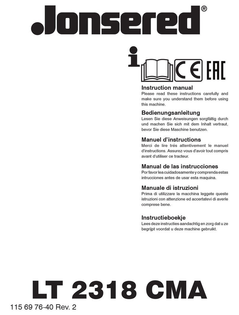 Jonsered LT 2318 CMA User manual