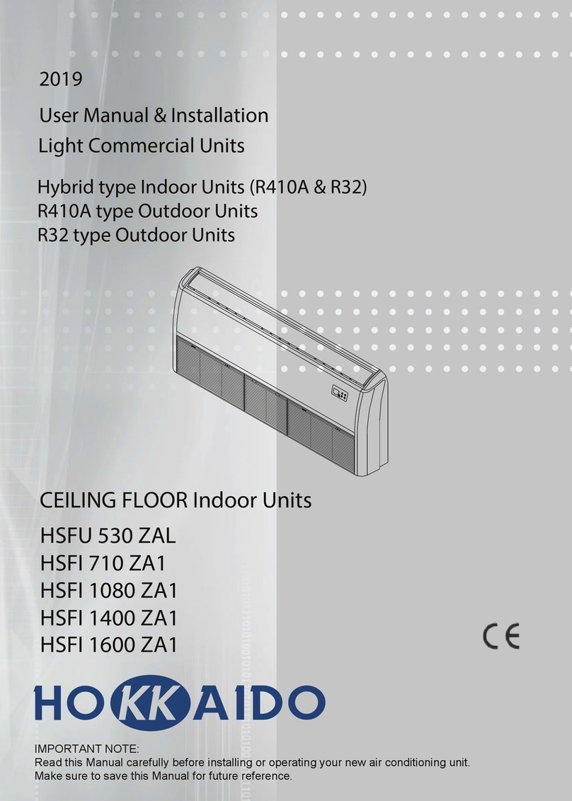 Hokkaido HSFU 530 ZAL User manual