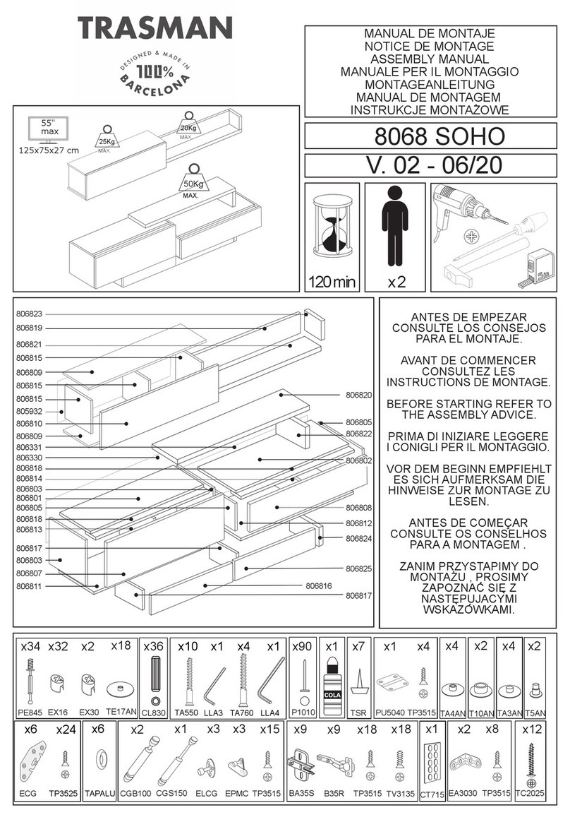 Trasman 8068 SOHO Assembly manual