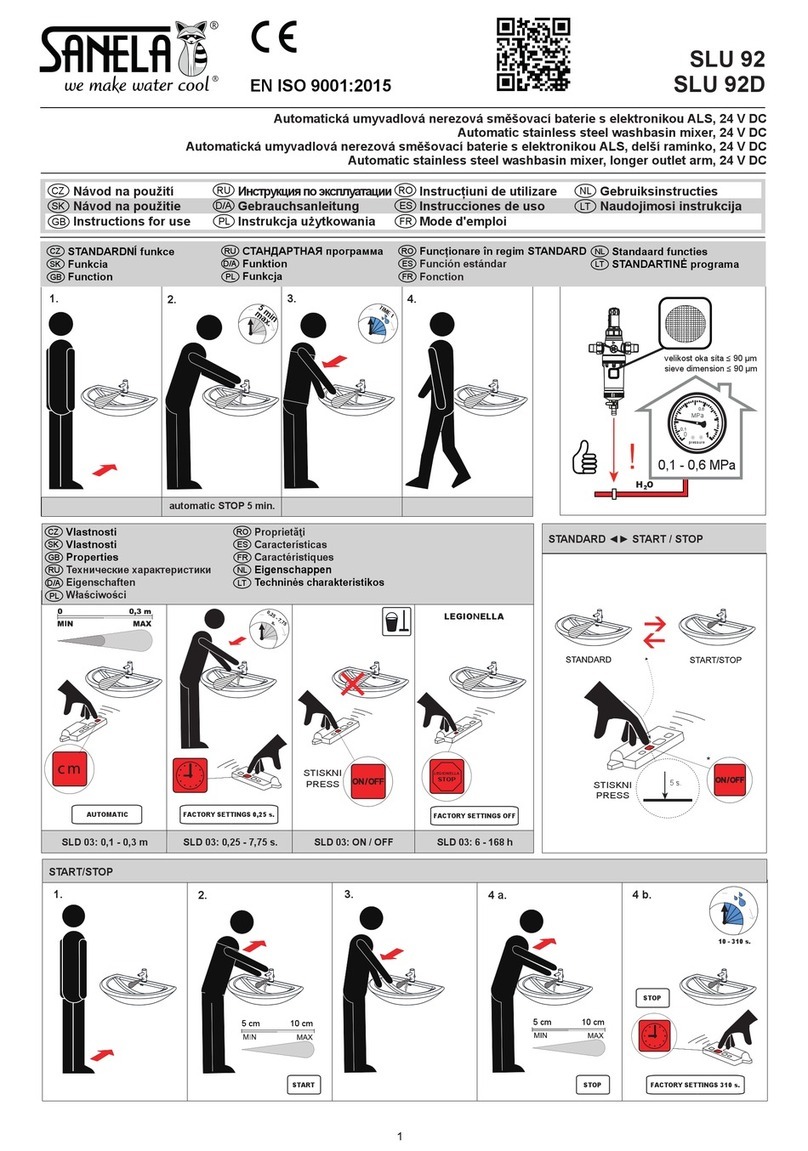 Sanela SLU 92D Instructions for use