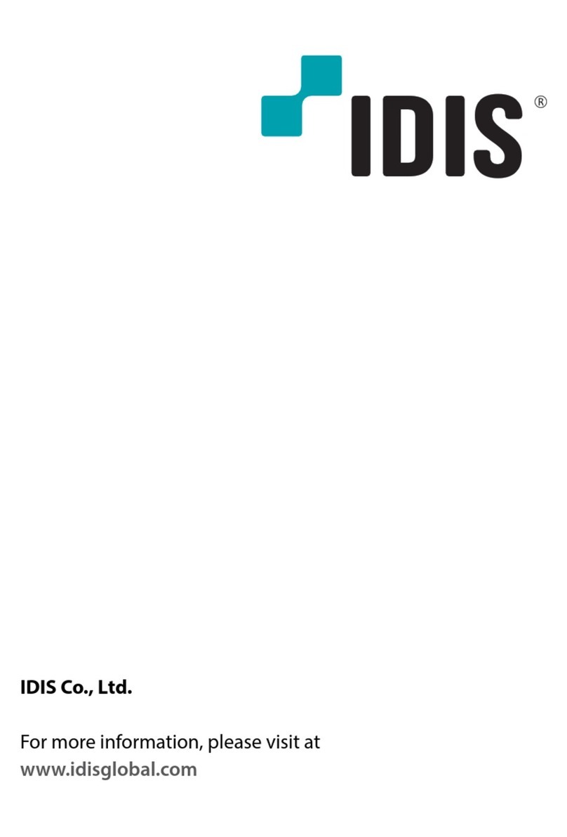 Idis DR-6516P-A quick start guide