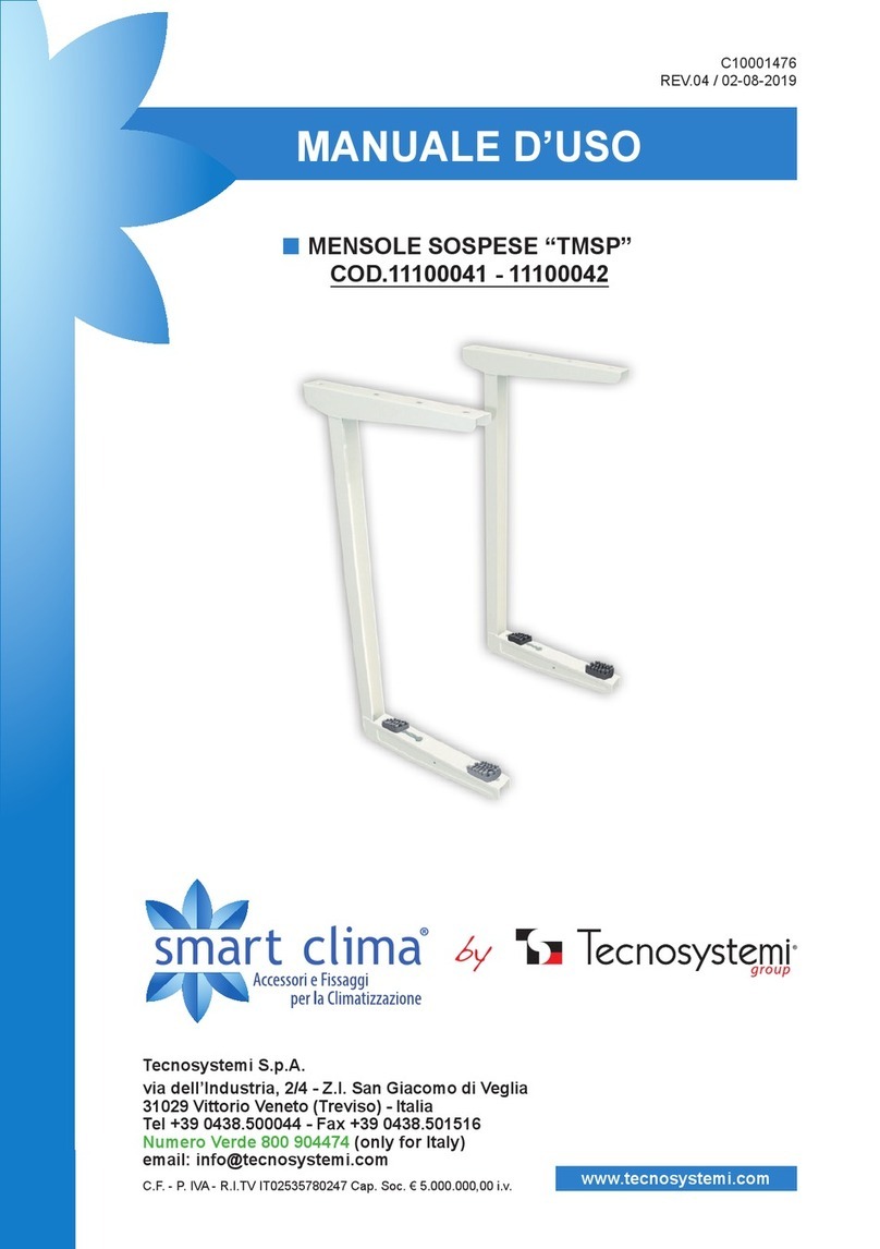 Tecnosystemi smart clima TMSP User manual